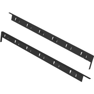 Stove Gap Covers (2 Pack),25.6" Long & 0.4" Wide Stove Counter Side Gap Guards, Oven Gap Filler with Stainless Steel, Heat Resistant and Easy to Clean,Protect Gap Filler Sealing Spills (Black)