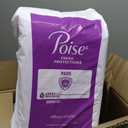 Poise Incontinence & Postpartum Pads for Bladder Leaks, 5 Drop Maximum Absorbency, Regular Length, 96 Count