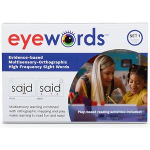 Multisensory-Orthographic High Frequency Phonics Teaching Cards - Flash Sound Mapping - Set #1, Words 1-50