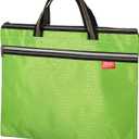 PATIKIL Waterproof Zipper File Bag, Documents Books Tools Storage Zip Pouch for Office Travel, Green