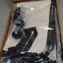 150L Large Laundry Basket with Wheels, Rolling Laundry Hamper with Removable Laundry Bag & Metal Frame, Oxford Fabric Dirty Clothes Hampers for Bedroom, Laundry Room, Bathroom, Dorm(White)