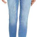 LookbookStore Fleece Lined Jeans for Women High Waisted Skinny Sherpa Jeans Winter Jeggings Warm Denim Pants Trousers (Blue, S)