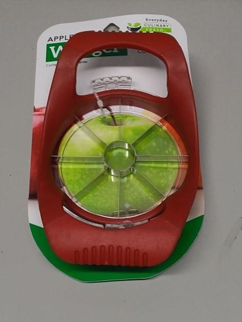 Everyday Culinary Fresh Classic Fruit Slicer Red Apple Wedger