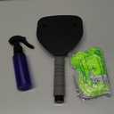 XINDELL Windshield Cleaner Tool – Car Interior Window Cleaning Kit with Extendable Handle & 4 Microfiber Pads, Auto Wiper Inside Windshield Brush for Car & Home Windows