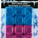 Chill Ice: Plastic Ice Cubes 12 ct. (1 Blue + 6 Pink), 1-Pack