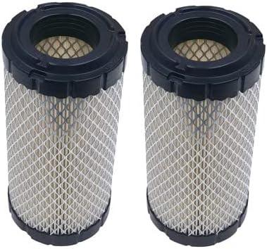 2 Pack K1211-82320 Air Filter Replace Kubota K2581-82311 John Deere M113621 Fleetguard AF25550 Fits BX1500 BX1800 BX1830 BX1850 BX1860 BX22 BX2200 BX2230 BX23 BX2350 BX2360 BX24 BX25 BX2660