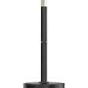 EAST OAK 50,000 BTU Patio Heater for Outdoor Use with Round Table Design, Double-Layer Stainless Steel Burner, Wheels, Triple Protection System, Outdoor Heater for Home and Residential, Black