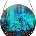 3 x hospitian DIY Hanging Aurora Mountain Diamond Art Pendant Painting Kit, Special Crystal Gem Craft Painting Kit Ornament