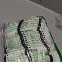 MEROKEETY Women's Summer Swimsuit Coverup 2026 Bathing Suit Resort Wear Tie Front Crochet Knit Beach Vacation Cover Up Dress (Large, White)