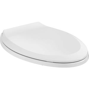 American Standard 5503A00B.020 Slow Elongated Closed Front Toilet Seat, White