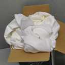 PlushDeluxe Premium Bamboo Mattress Protector  Full Size, Waterproof, & Ultra Soft Breathable Noiseless Washable Bed Mattress Cover for Comfort & Protection - White