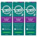 Tom's of Maine Whole Care Natural Toothpaste with Fluoride, Spearmint, 4 Ounce (Pack of 3) 