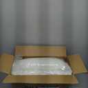 Goose Feathers and Down Pillows, Cotton Cover, Bed Sleeping Hotel Collection Pillows,Set of 2, King Size 20x36