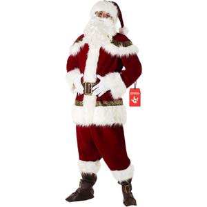 Morph Luxury Santa Costume - Adult Santa Suit for Men