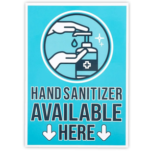Stockroom Plus Hand Cleaner Store Signs (5 x 7 Inches, 6 Pack)