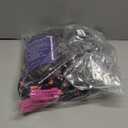 100 Days of School Old Lady Costume for Kids 11 PCS Grandma Granny Costume Old Lady Accessories Outfit for Girls (110(3T / 4T), Black)