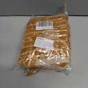 2 x 30 Pcs Christmas Velvet Wreath Bows, 5 x 7 Inch Vintage Velvet Ribbon Rustic Crafts Gift Bows for Indoor Outdoor Wreaths Garland Holiday Xmas Tree Wrapping Crafts (Khaki, Width of 5/8")