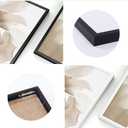 Poster Photo Picture Frame Gold Black Silver Aluminum 40x50cm 30x40cm A4 Painting Interior Wall Decoration Frame For Living Room (Black Frame,A4)