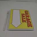 Geetery 15 Packs Garage Sale Signs with Stakes 22" x 14" Bulk Corrugated Plastic Double Sided Yard Sale Sign with Directional Arrows