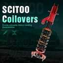 SCITOO Coilover Suspensions fit for Nissan for Sentra 2013 2014 2015 2016 2017 2018 2019 Shock Struts Kits Assembly Shocks Struts
