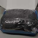 Memory Foam Seat Chair Cushion for Relieves Back Sciatica Pain Tailbone Pain Coccyx Degenerating Disc Orthopedic Osteoarthritis Prostate Cushion Low Back Pain Cushion Hip Shaping (Dark Gray)