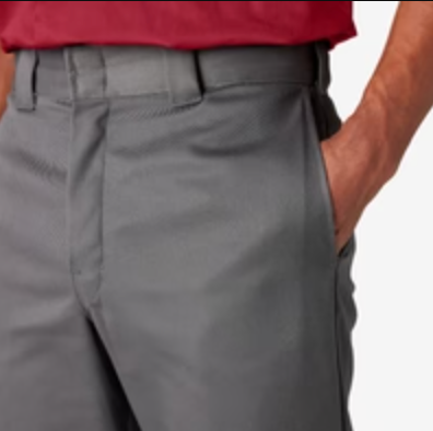 Men's Charcoal Dura Pants, Size 42
