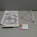 LED Note Board 13.7"x10" - Light Up Acrylic Dry Erase Board with 7 Colors & 4 Modes, Includes Adapter, Hanging Chain, Stand & Markers, Drawing Board for Home & Classroom, Creative Gift for Teens (Large)