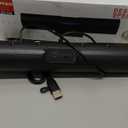 Computer Speakers for Desktop PC Monitor, USB or Type C Plug-in Soundbar, Clip-On Speaker, Wired Laptop Gaming Speakers with Volume Wheel & One-Touch Mute, Compatible with Mac Windows iPhone iPad