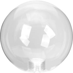 Housoutil Glass Globe Lamp Shade Replacement with G9 Base 3.94 Inch Round Clear Glass Cover for Pendant and Ceiling Light Fixtures