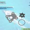 06192ZW9000 Water Pump Impeller Repair Kit Compatible with Honda 8HP 9.9HP Outboard Boat Motors Replace 06192-ZW9-000 06192-ZW9-010 Sierra 18-3493