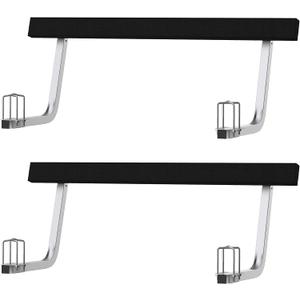 JY PERFORMANCE 24 IN/57 in Boat Trailer Guides Bunk Carpeted, Adjustable Boat Guide-on Hot Dip Galvanized Finish for Ski Boat, Fishing Boat, Sailboat, Kayak, Canoe