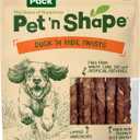 Pet 'n Shape Duck 'n Hide Twists - Duck Wrapped Rawhide Natural Dog Treats, Small, 1 Pound (Pack of 1) (EXP 01/14/28)