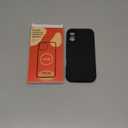 Vooii Magnetic for iPhone 17 Case, Compatible with Magsafe (Premium Liquid Silicone) (Integrated Camera Control Button) Full Body Protective Anti-Scratch Microfiber Lining 6.3", Black