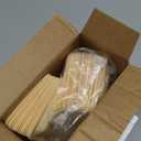 100 Pcs Disposable Square Palm Bowls Palm 4.5 x 4.5 Inch Leaf Bowls Bamboo Disposable Plates Square Wood Plates for Birthday Party, Wedding Events, Appetizer, Dessert, Catering and Home Use