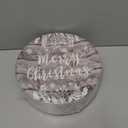 Juvale 80-Pack Merry Christmas Paper Plates - 9 Inches Decorative Paper Plates, Christmas Decorations for Holiday Parties & Family Gatherings