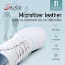 SWDZM Ballroom Salsa Practice Dance Sneakers Cheer Shoes for Women Cheerleading Athletic Dance Shoes