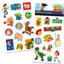 Toy Story Mini Backpack Set - Bundle of an 11" Woody and Buzz Lightyear Backpack and Stickers | Disney Toy Story School Supplies for Toddlers and Kids