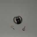 Master Lock M50XD Magnum Heavy Duty Stainless Steel Discus Padlock with Key (No Size)