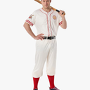 Morph Adult Baseball Costume Men League Coach Outfit Baseball Halloween Costumes For Men Larg