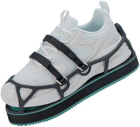 1”Fixed Shoe Lift Shoe Balancer for Women Men, Shoe Leveler for Youth Adult, Level Up ShoeBalancer, ShoeLift for Walking Boot, Small（Men 6-8,Women 5-8.5）No Adjustable Height ShoeLift