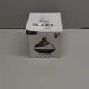 500ML Essential Oil Diffuser: Aroma Diffuser with Remote Control for Hotel Spa Yoga Room - Humidifiers for Bedroom with 14 Colors LED Night Light for Kids/Women Home Relaxation (Onyx Black)