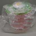 Catit LED Flower Fountain with Triple Action Filter, Cat Drinking Water Fountain, 3 L (9.0 x 8.3 x 7.7 Inches, Green)