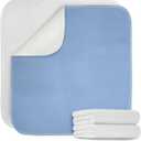 Gogreen Waterproof Reusable Underpads, 4-Layer Heavy Absorbency & Quilted Washable Pads for Kid, Adult, Elderly, and Pet, Bedwetting Incontinence Pad for Bed, Sofa, Floor, Couch (34" x 36", Pack of 2)