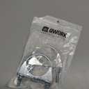 QWORK U-Bolt Muffler Tip Exhaust Hook, 2-1/4" OD 2Pcs Stainless Steel Universal Silencer Exhaust Clip