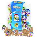 Riegelein Mini Solid Snowmen 33% Milk Chocolate Holiday Stocking Stuffer 3.5 oz (Best By: 07/31/2027)