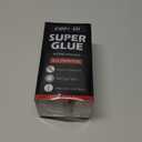 Thick Super Glue 120 Gram, Clear All Purpose CA Glue Repair Wood Furniture Metal Plastic Crafts, Heavy Duty Instant Cyanoacrylate Adhesive for Woodworking Ceramic Leather Shoe Sole Glass Pottery (4 oz)