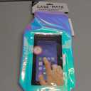 Case-Mate Soap Bubble IP68 Waterproof Phone Pouch (2L) - Travel Beach Cruise Ship Essentials - Roll Top Closure Dry Bag with Phone Case/Pouch for iPhone 17 Pro Max/iPhone 16 Pro/15 - Iridescent