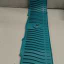 30 Inch Sink Splash Guard, Large Size Kitchen Sink Splash Guard, Longer Silicone Faucet Handle Drip Catcher Tray for Kitchen Countertop, Bathroom, Farmhouse (Green)