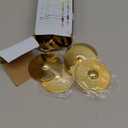 Urban Deco 16 Pieces Table Card Holder 8 inches Table Number Holders Place Steel Card Holders for Photos, Food Signs, Memo Notes, Weddings, Restaurants, Birthdays (Gold)