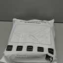 Wedge-Shape Window Weather Stripping Door Frame Seal Strip 3Pcs196" White,Upgrade Black Foam,Soundproofing,Draft Stopper,Winter Insulation,Noise Blocker, Gap Filler for Exterior Front Door Side